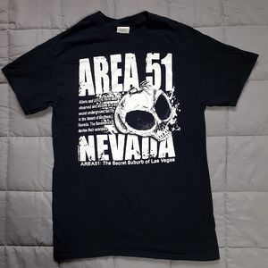 Area 51 Alien Skull Shirt